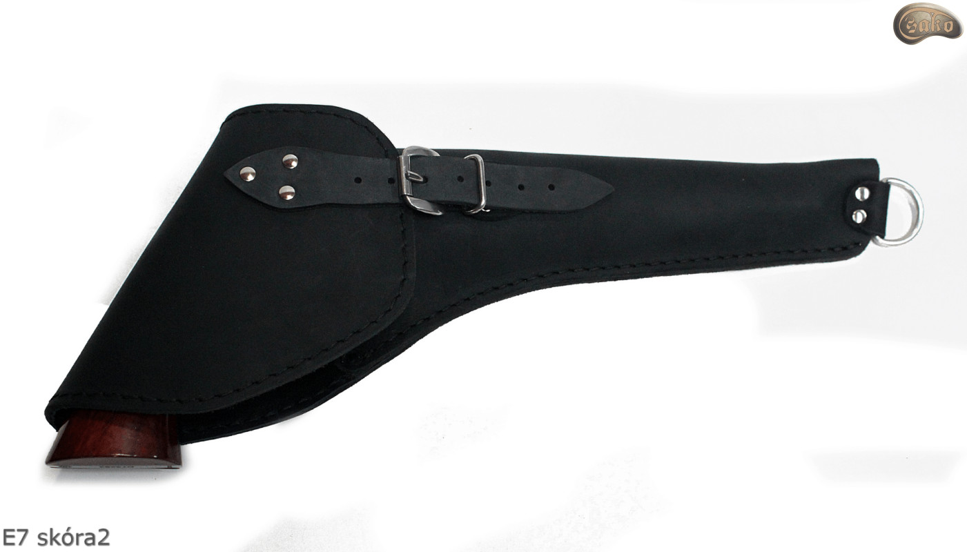 Holster E7 BLACK MAT Revolver COLT Cattleman 7,5" Remington 8"