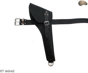 Holster E7 BLACK MAT Revolver COLT Cattleman 7,5" Remington 8"