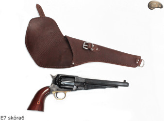 Étui holster E7 BROWN6 pour revolver COLT Cattleman 7,5« Remington 8 »