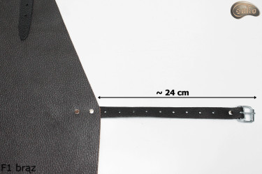 Schutzschürze aus Leder F1 BROWN/Metzger/Schweißer/Koch/Grill/Schlosser