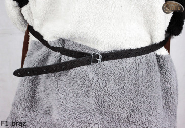 Schutzschürze aus Leder F1 BROWN/Metzger/Schweißer/Koch/Grill/Schlosser