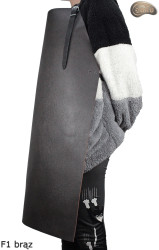 Schutzschürze aus Leder F1 BROWN/Metzger/Schweißer/Koch/Grill/Schlosser