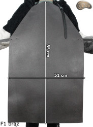 Schutzschürze aus Leder F1 BROWN/Metzger/Schweißer/Koch/Grill/Schlosser