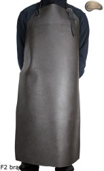 Schutzschürze aus Leder F2 BROWN /Metzger/Schweißer/Koch/Grill/Schlosser/Schmied