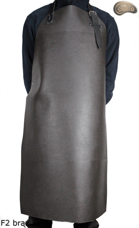 Schutzschürze aus Leder F2 BROWN /Metzger/Schweißer/Koch/Grill/Schlosser/Schmied