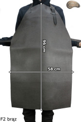Schutzschürze aus Leder F2 BROWN /Metzger/Schweißer/Koch/Grill/Schlosser/Schmied