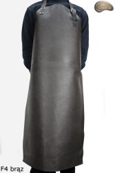 Schutzschürze aus Leder F4 BROWN /Metzger/Schweißer/Koch/Grill/Schlosser