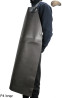 Leather protective apron F4 BROWN/butcher/welding/chef/barbecue/locksmith
