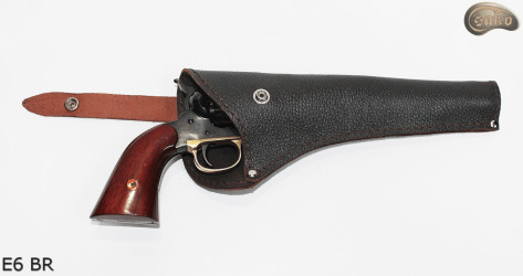 Holster E6 Rindsleder brown Revolver Remington Colt Cattleman 44
