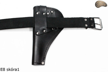 Holster E8 BLACK GLOSSY Revolver Remington 3" Colt Cattleman 3,5"