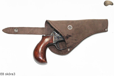 Holster E8 BROWN3 Revolver Remington 3" Colt Cattleman 3,5"