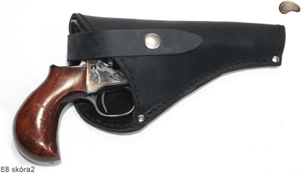 Holster E9 BLACK MAT Revolver Remington Colt Cattleman 5,5"