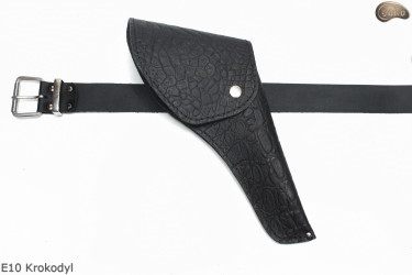 Holster E10 KROKODIL Revolver  COLT Cattleman 5,5" Remington 5,5"