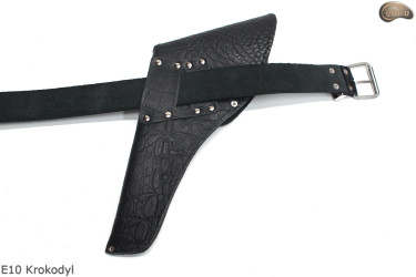 Holster E10 KROKODIL Revolver  COLT Cattleman 5,5" Remington 5,5"