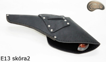 Holster case cover E13 BLACK MAT revolver Remington 3" Colt Cattleman 3,5"