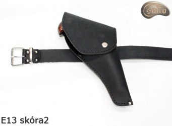 Holster E13 BLACK MAT Revolver Remington 3" Colt Cattleman 3,5"