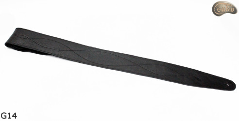 Gitarrengurt G14 Leder doppelseitiger Gurt für E-Bassgitarre
