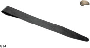 Gitarrengurt G14 Leder doppelseitiger Gurt für E-Bassgitarre