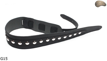 Gitarrengurt G15 Leder doppelseitiger Gurt für E-Bassgitarre