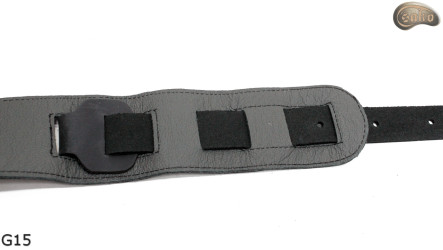 Gitarrengurt G15 Leder doppelseitiger Gurt für E-Bassgitarre
