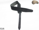 G16 guitar strap, double-sided leather strap for electric bass guitar