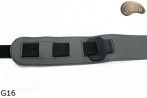 Gitarrengurt G16 Leder doppelseitiger Gurt für E-Bassgitarre