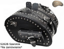 LEATHER SADDLEBAGS S262B WIDE *TO ORDER*