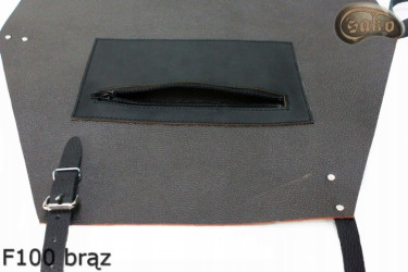 Schutzschürze aus Leder F100 BROWN/Metzger/Schweißer/Koch/Grill/Schlosser