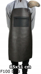 Schutzschürze aus Leder F100 BROWN/Metzger/Schweißer/Koch/Grill/Schlosser