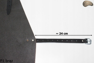 Schutzschürze aus Leder F100 BROWN/Metzger/Schweißer/Koch/Grill/Schlosser