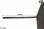 Schutzschürze aus Leder F100 BROWN/Metzger/Schweißer/Koch/Grill/Schlosser