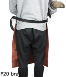 Schutzschürze aus Leder F20 BROWN /Metzger/Schweißer/Koch/Grill/Schlosser/Schmied