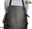 Schutzschürze aus Leder F40 brown Druckfrei Metzger/Schweißer/Koch/Grill/Schlosser