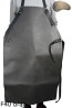 Schutzschürze aus Leder F40 brown Druckfrei Metzger/Schweißer/Koch/Grill/Schlosser