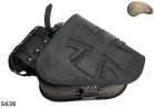 LEATHER SADDLEBAG S638 H-D SOFTAIL