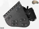 LEATHER SADDLEBAG S638 H-D SOFTAIL