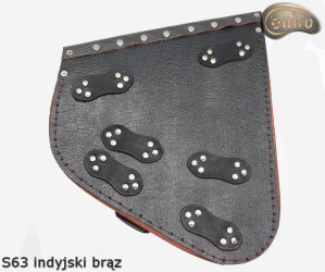 Satteltaschen S63 RETRO VINTAGE H-D SOFTAIL