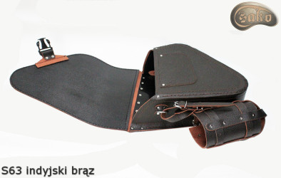 Satteltaschen S63 RETRO VINTAGE H-D SOFTAIL