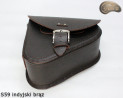 LEATHER SADDLEBAG S59 RETRO VINTAGE H-D SOFTAIL