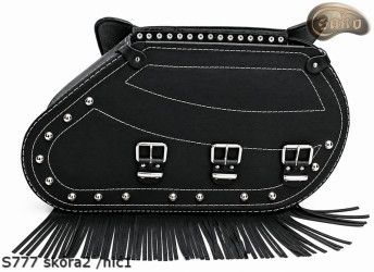 LEATHER SADDLEBAGS S777 *TO REQUEST*