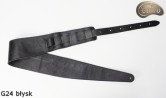 Gitarren-/Bassgurt G24, beidseitig glänzend, Echtleder