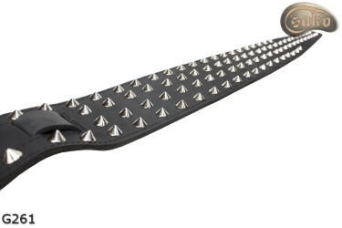 Gitarrengurt G261 für E-Gitarre/Bass – matt, beidseitig verwendbar, Echtleder