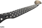 Gitarrengurt G261 für E-Gitarre/Bass – matt, beidseitig verwendbar, Echtleder