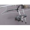 Grand pare - brise chopper pour le guidon