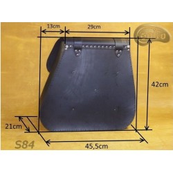 LEATHER SADDLEBAG S84  *TO REQUEST*