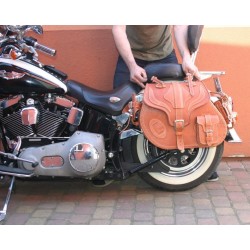 LEATHER SADDLEBAG S81  *TO REQUEST*
