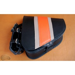 LEATHER SADDLEBAG S633 H-D SOFTAIL