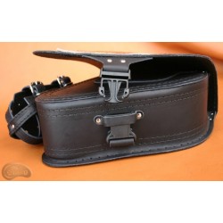 LEATHER SADDLEBAG S633 H-D SOFTAIL