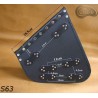 LEATHER SADDLEBAG S63 BASIC H-D SOFTAIL
