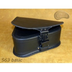 LEATHER SADDLEBAG S63 BASIC H-D SOFTAIL